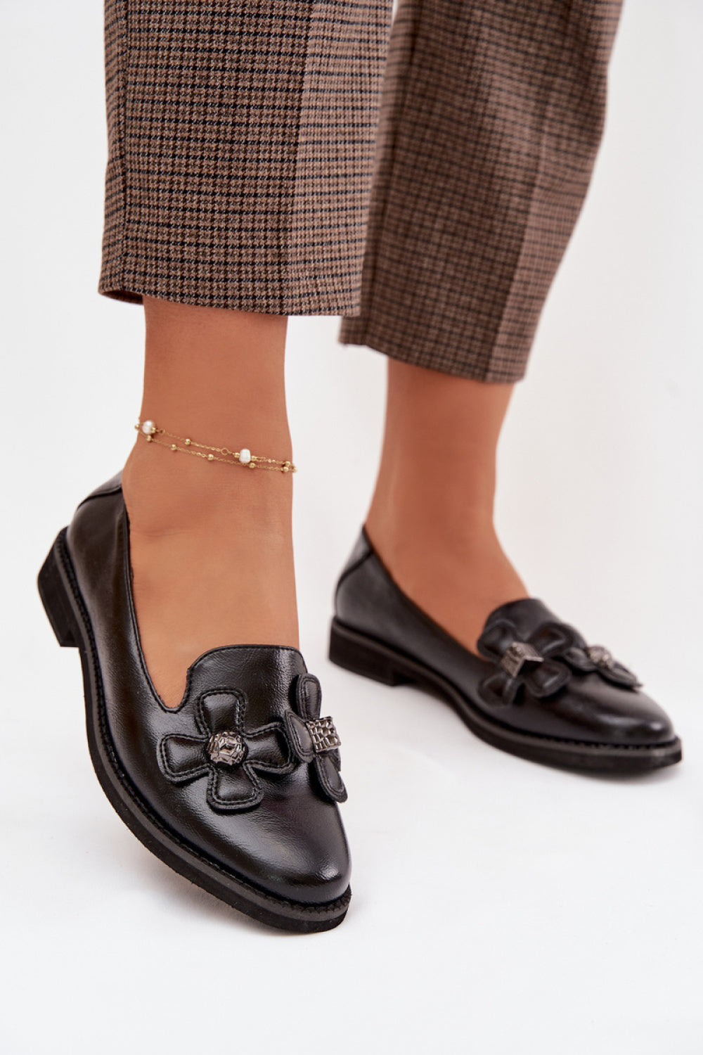 Bottes femme Step in style Chaussures Basses Chaussures — noir