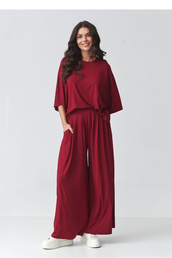 Ensemble lingerie femme Makadamia L Ensemble L — rouge