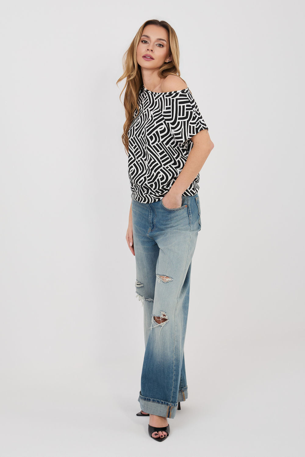 Blouse femme Sublevel Chemisier Chemisier — noir