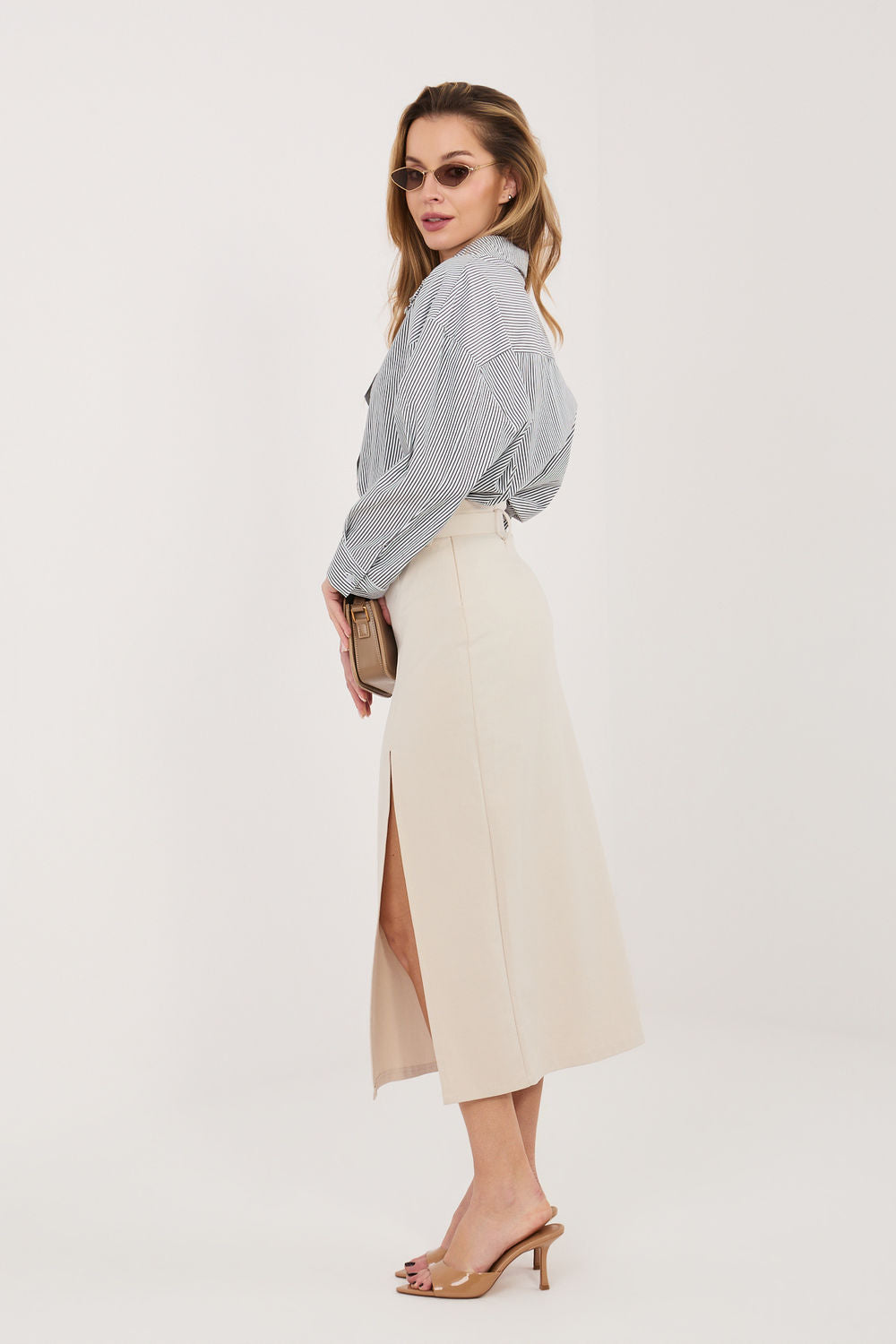 Jupe femme Rue Paris — beige