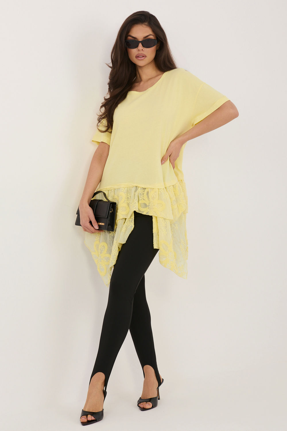 Blouse femme Italy Moda Chemisier Chemisier — jaune