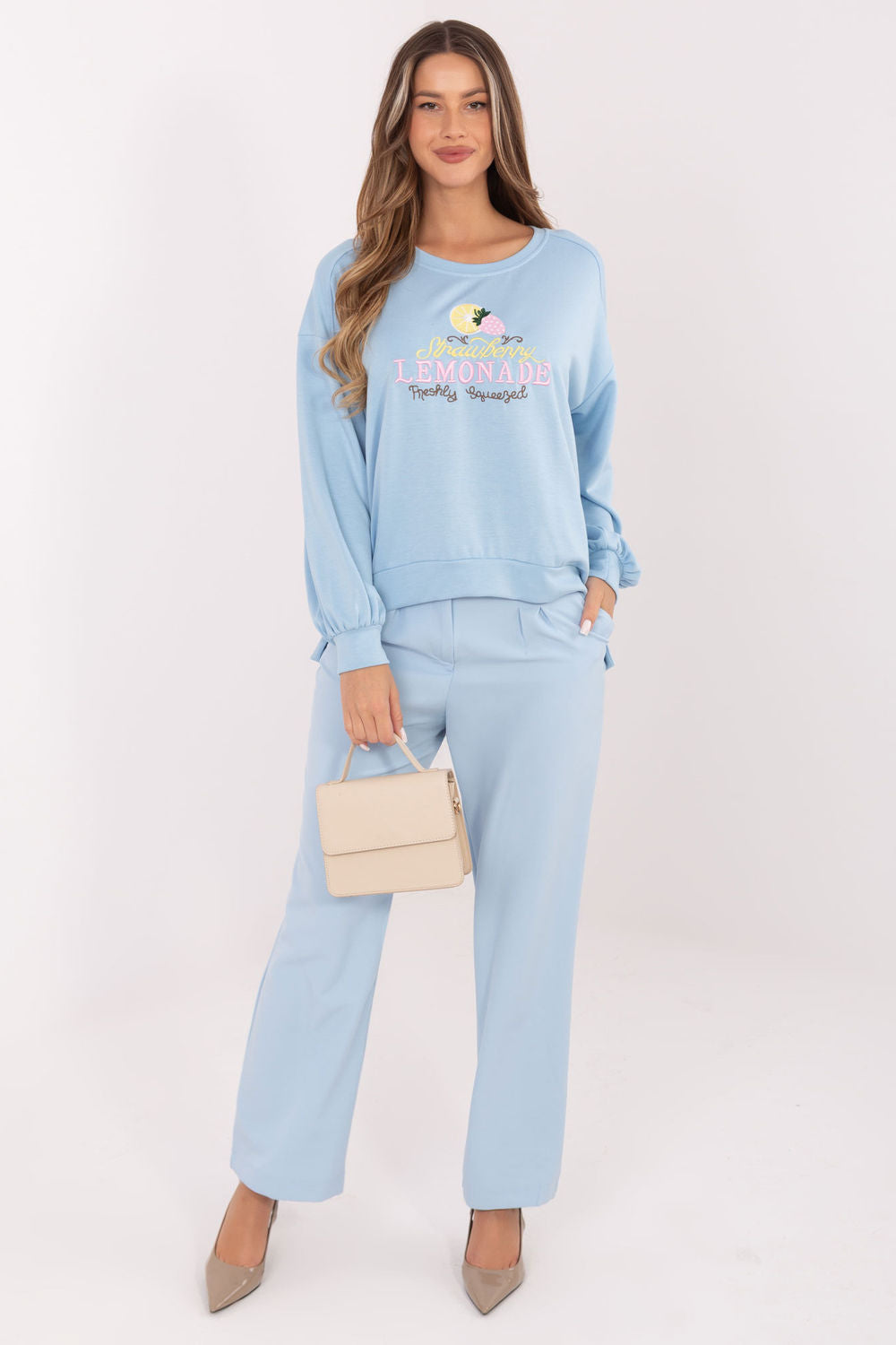 T-shirt femme Rue Paris Sweatshirt Sweatshirt — bleu