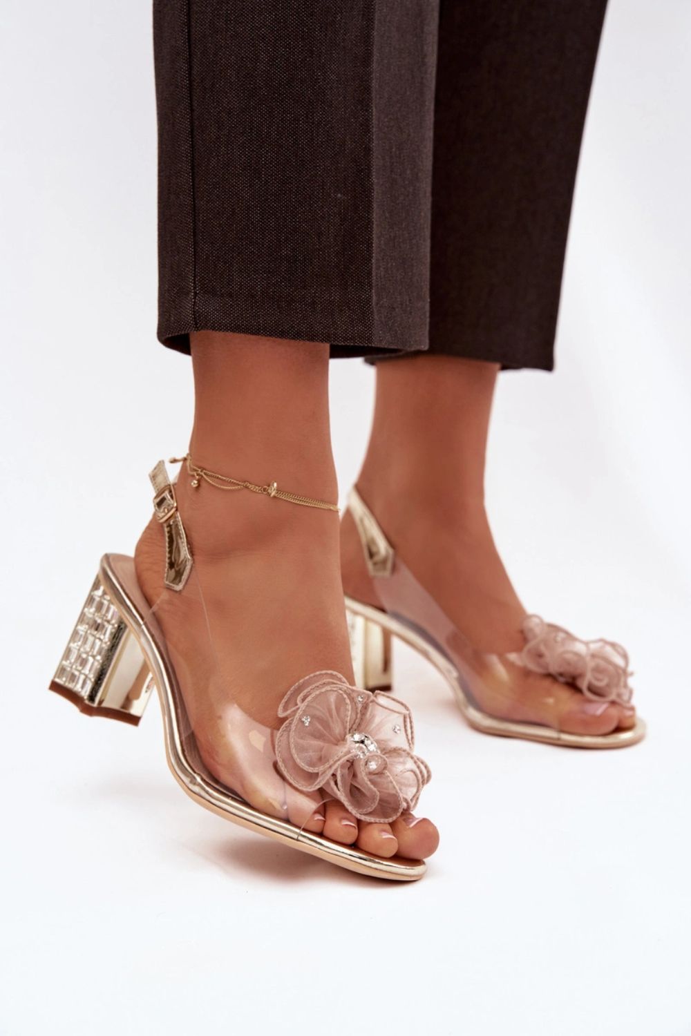 Sandales femme Step in style À Talons À — jaune
