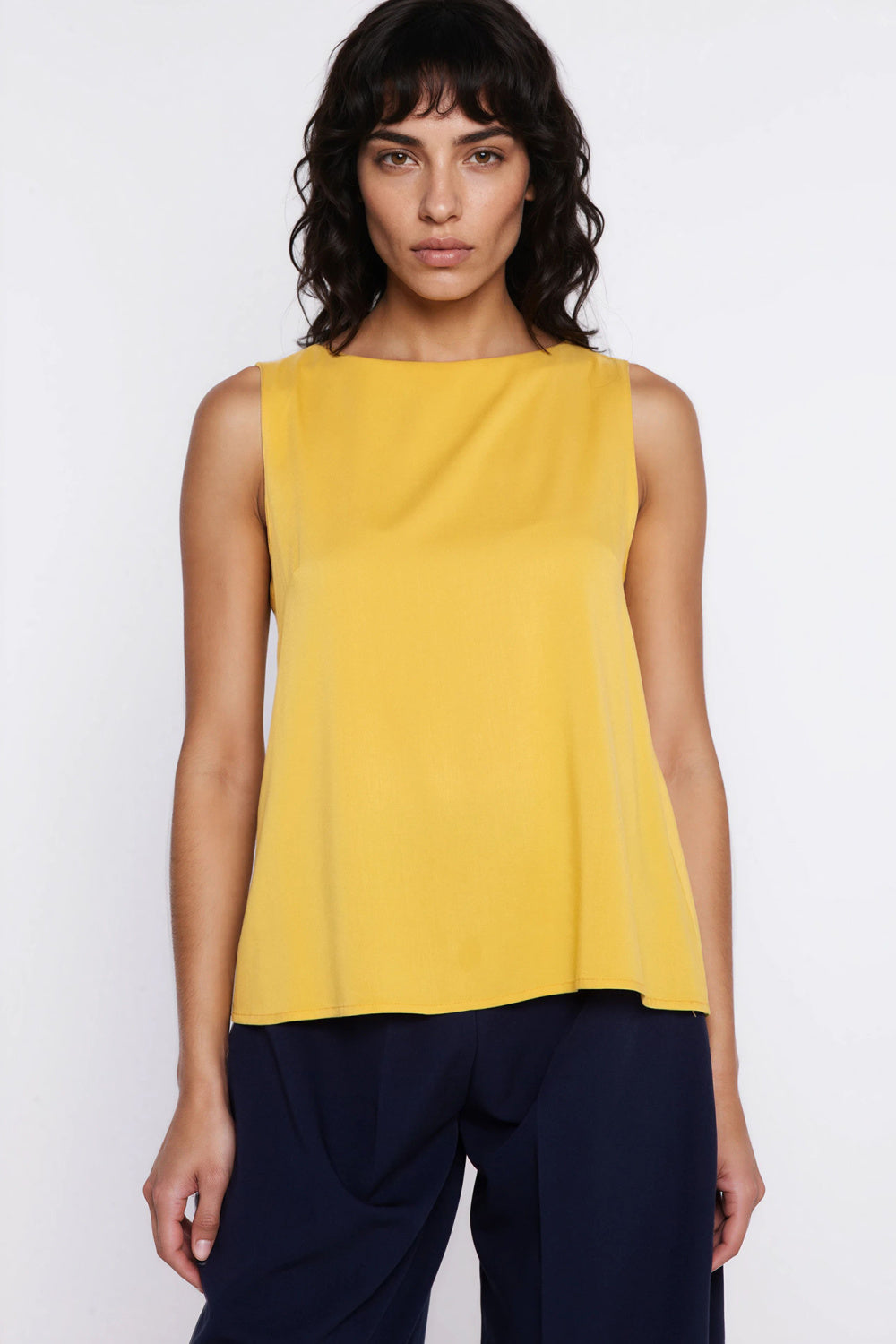 Blouse femme Nife Chemisier Chemisier — jaune
