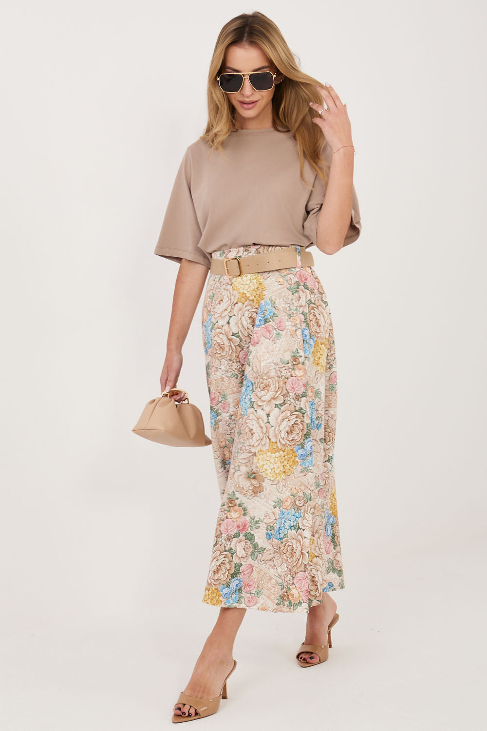Jupe femme Italy Moda — beige
