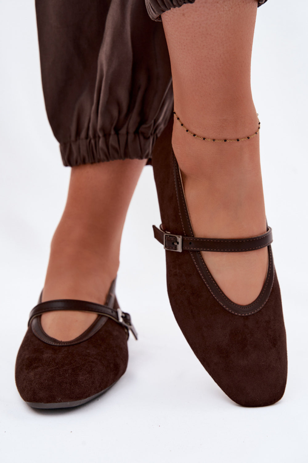Ballerine femme Step in style — brun