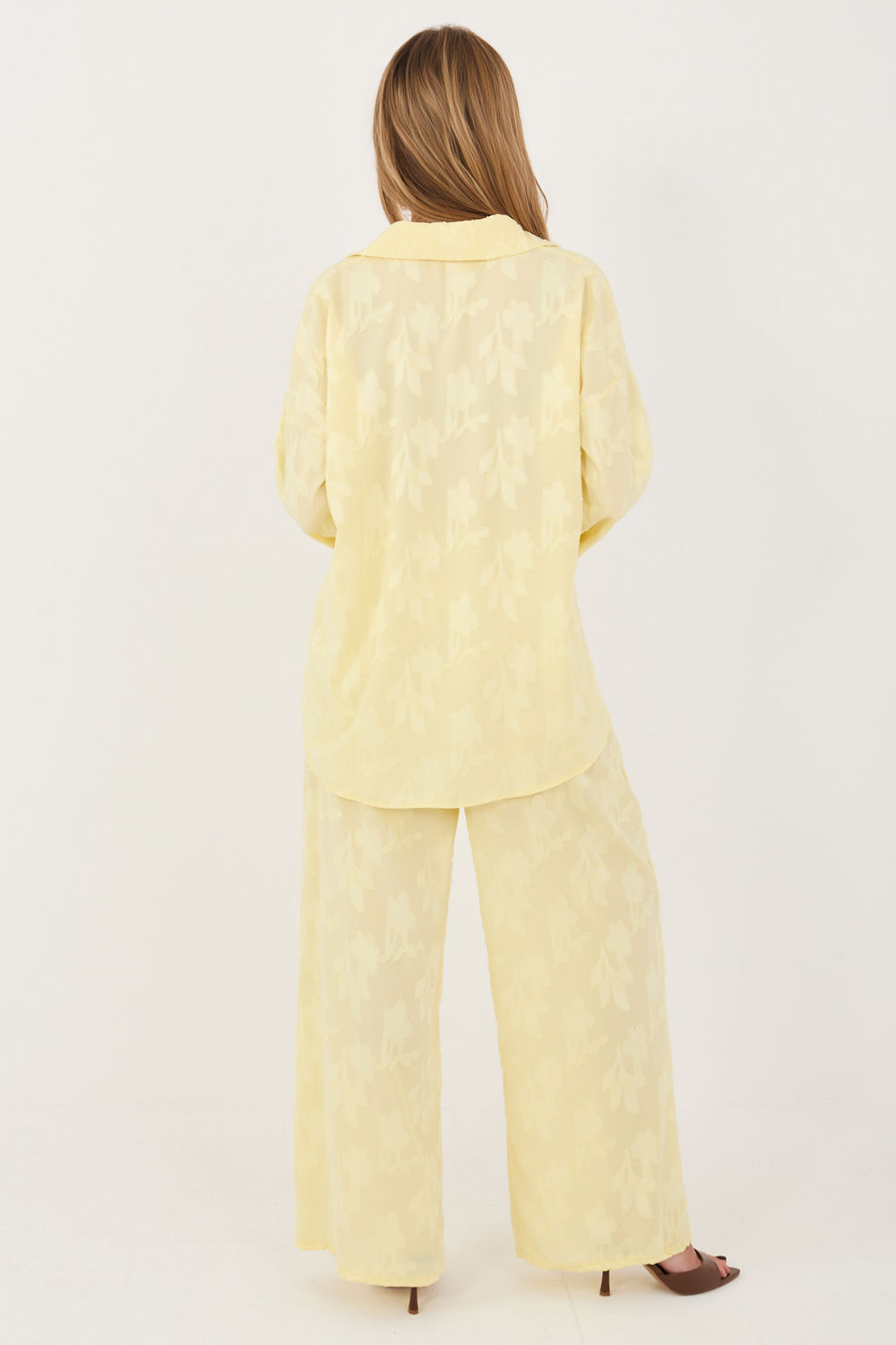 Ensemble lingerie femme Rue Paris L Ensemble L — jaune