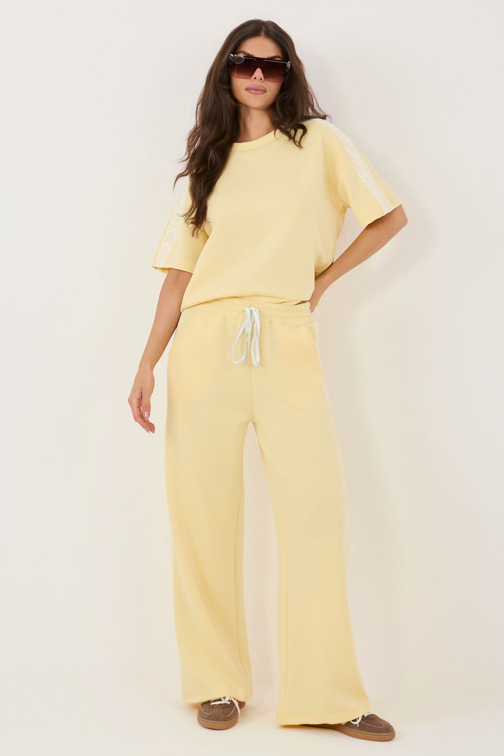 Blouse femme Factory Price Chemisier Chemisier — jaune