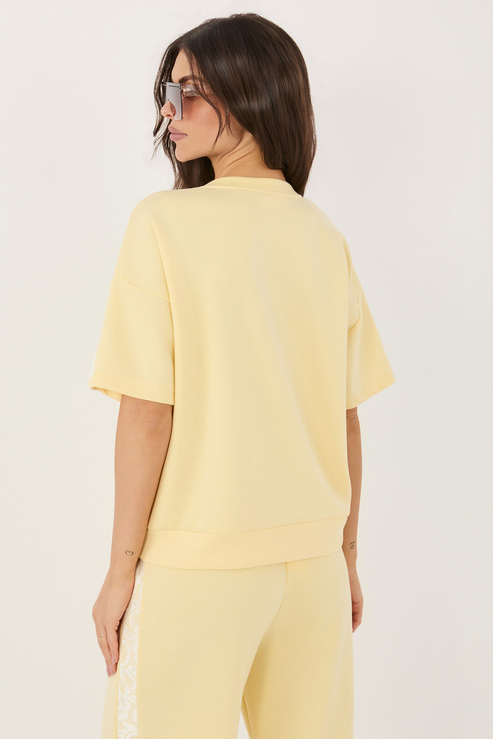 Blouse femme Factory Price Chemisier Chemisier — jaune