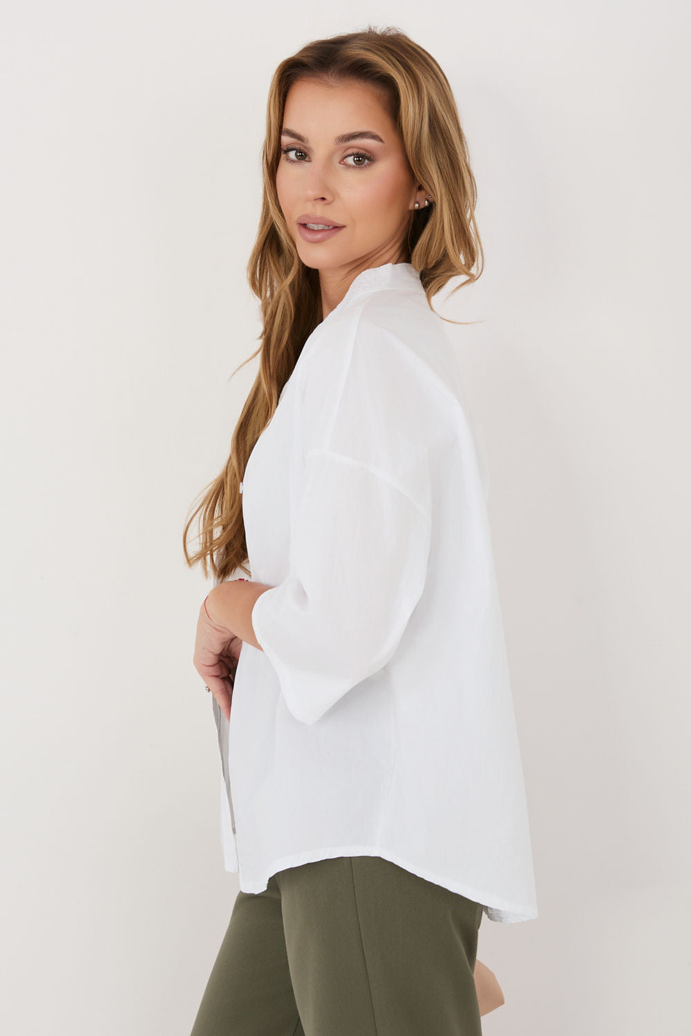 Blouse femme Factory Price Chemise Chemise — blanc
