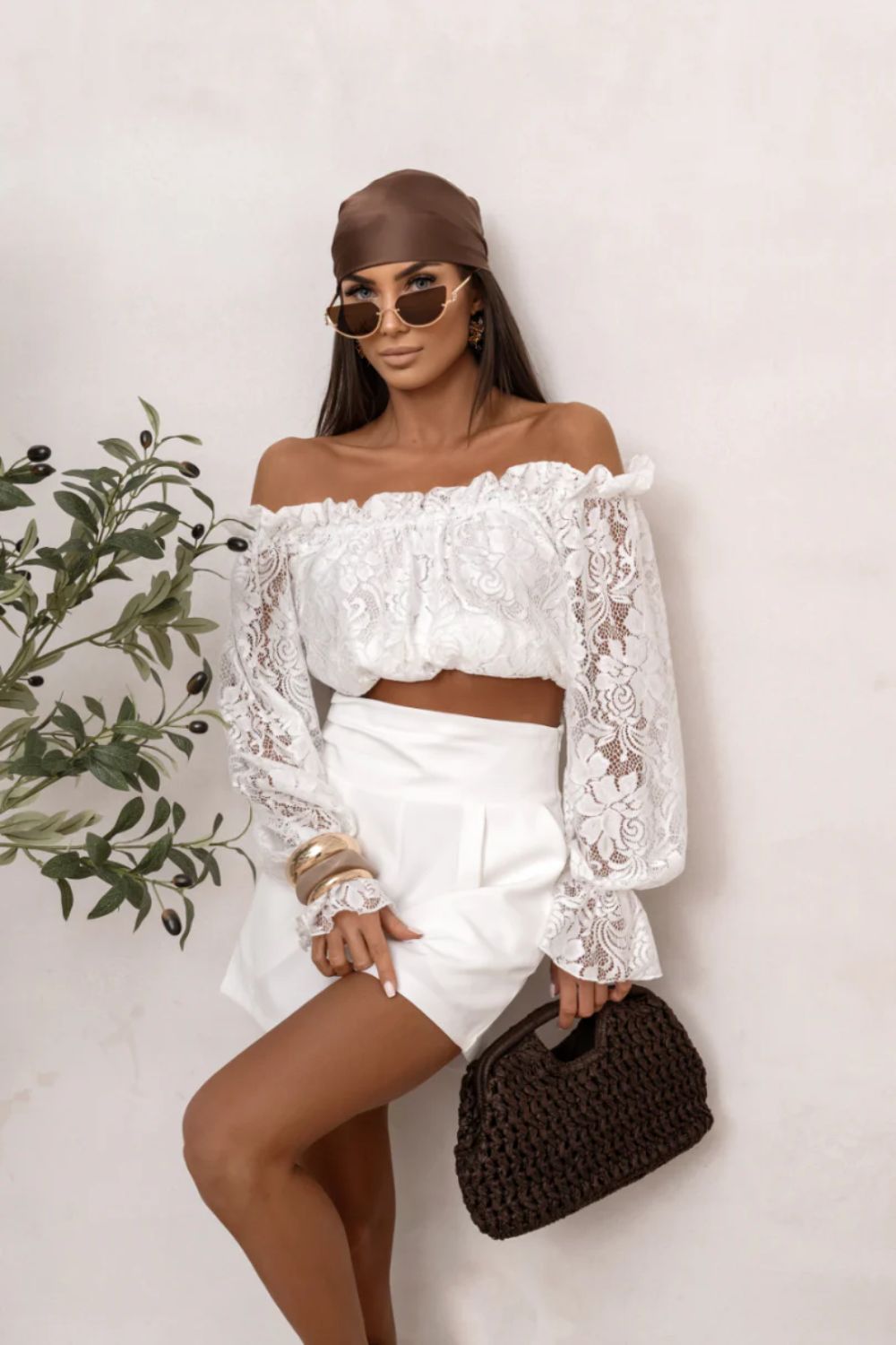 Chaussures à talons femme LaBalancia Shorts Shorts — beige