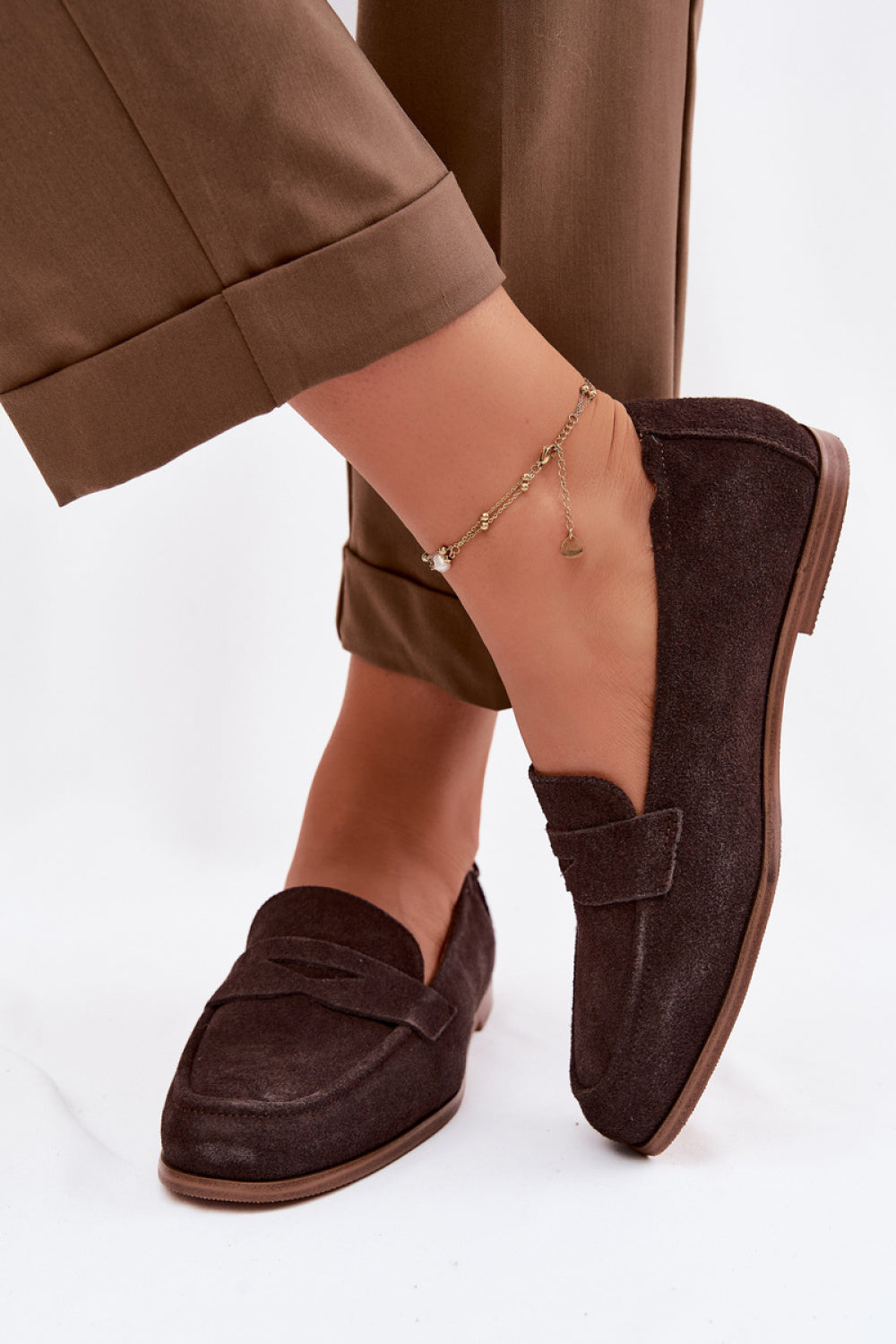 Moccasins femme Step in style — brun