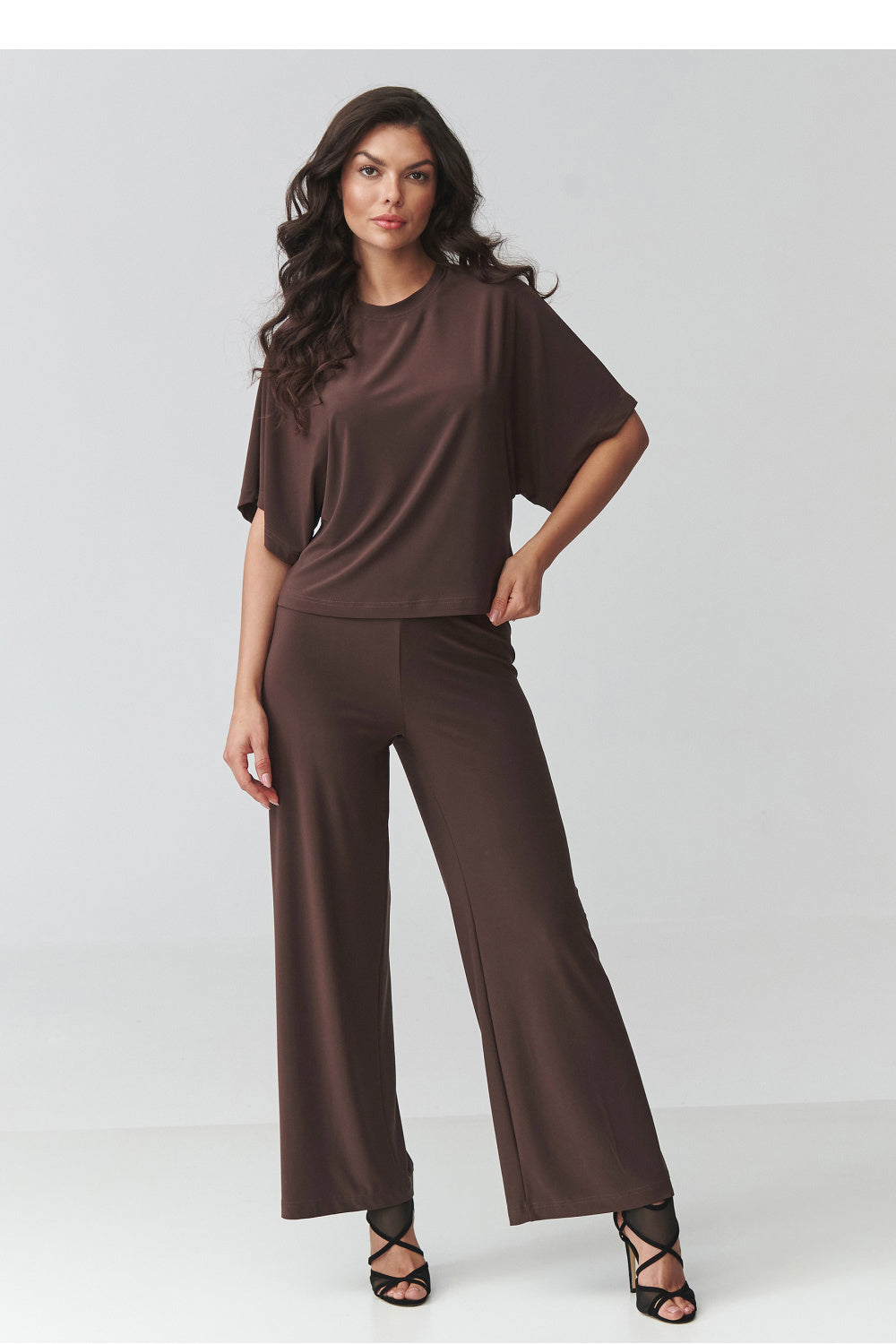 Ensemble lingerie femme Makadamia L Ensemble L — brun