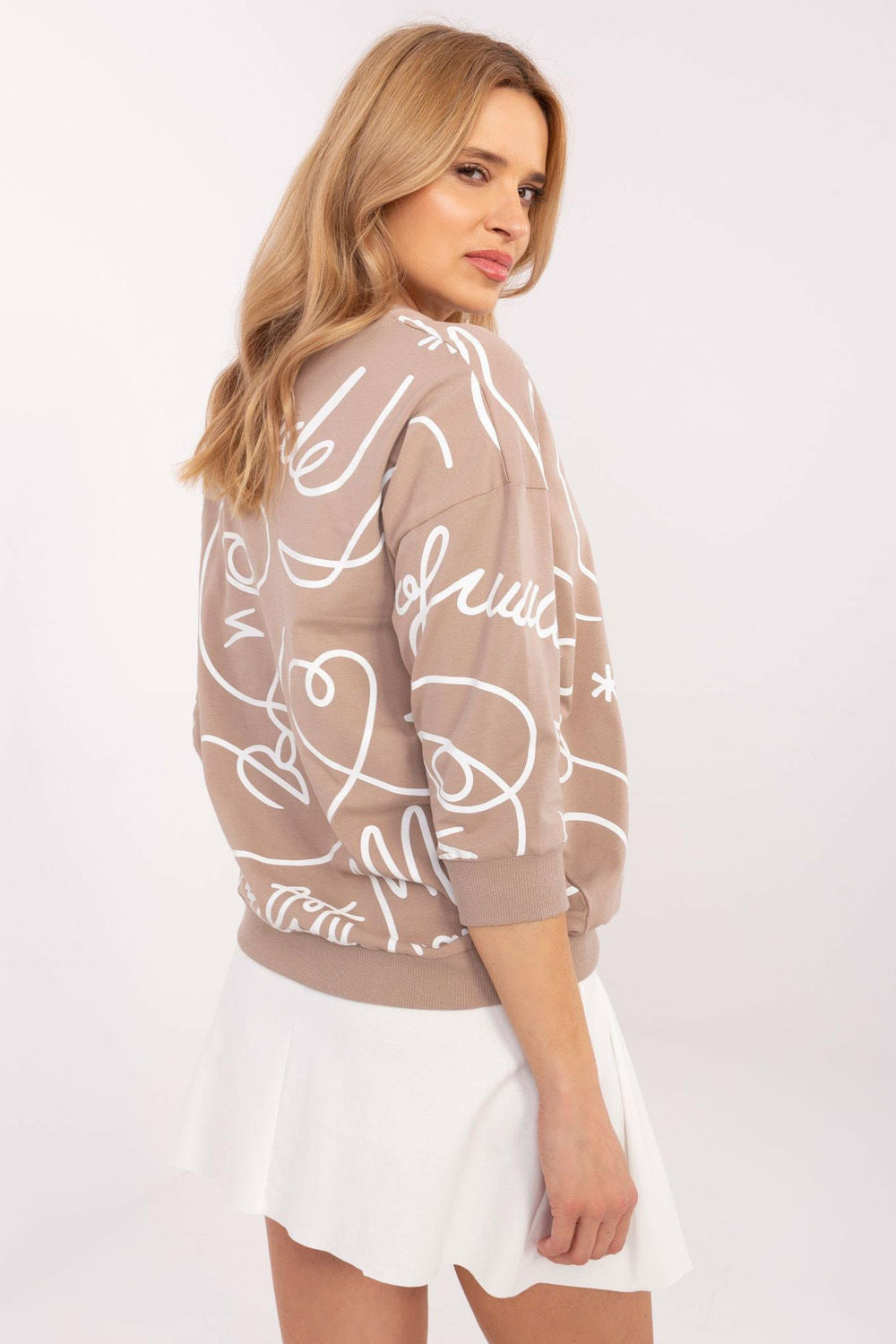 Blouse femme Rue Paris Chemisier Chemisier — beige