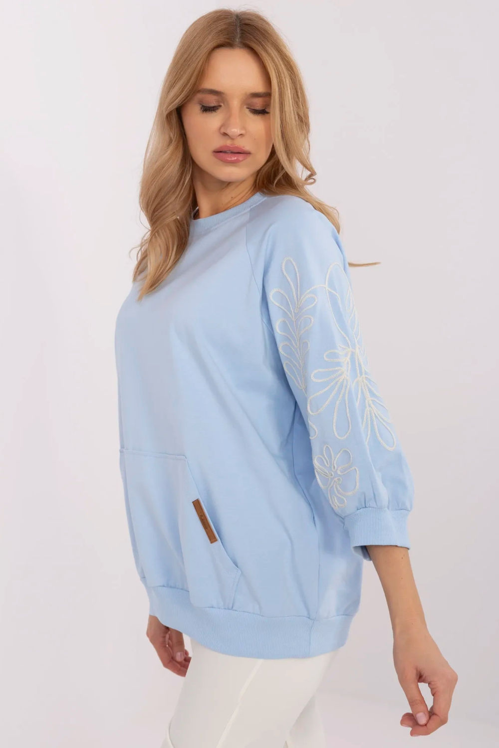 T-shirt femme Rue Paris Sweatshirt Sweatshirt — bleu