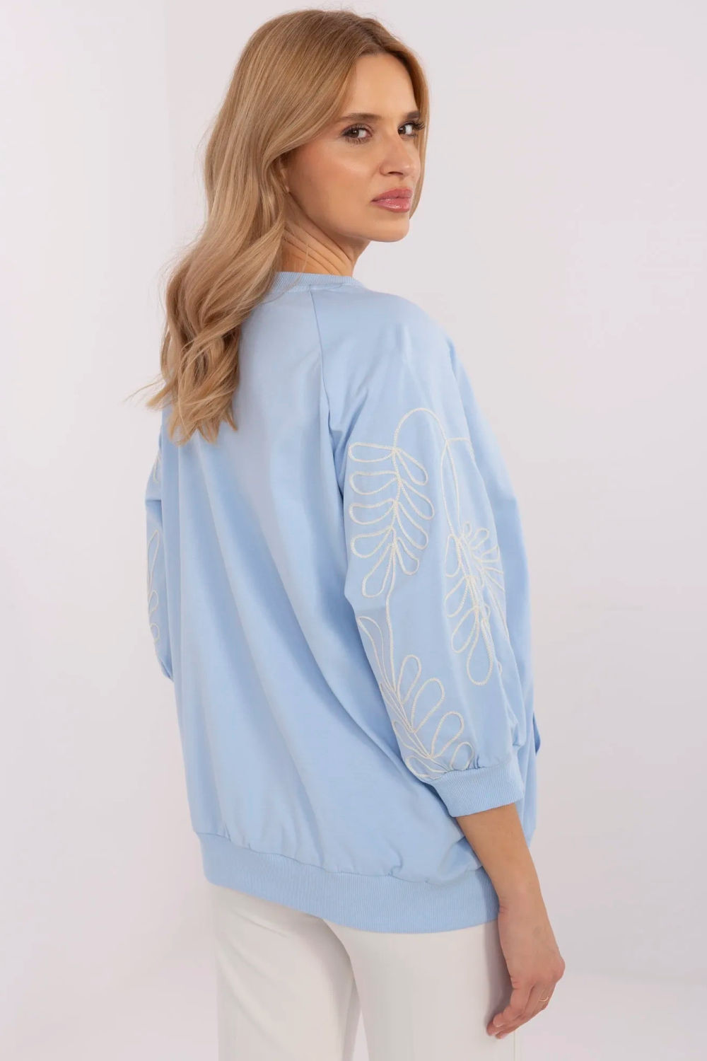 T-shirt femme Rue Paris Sweatshirt Sweatshirt — bleu