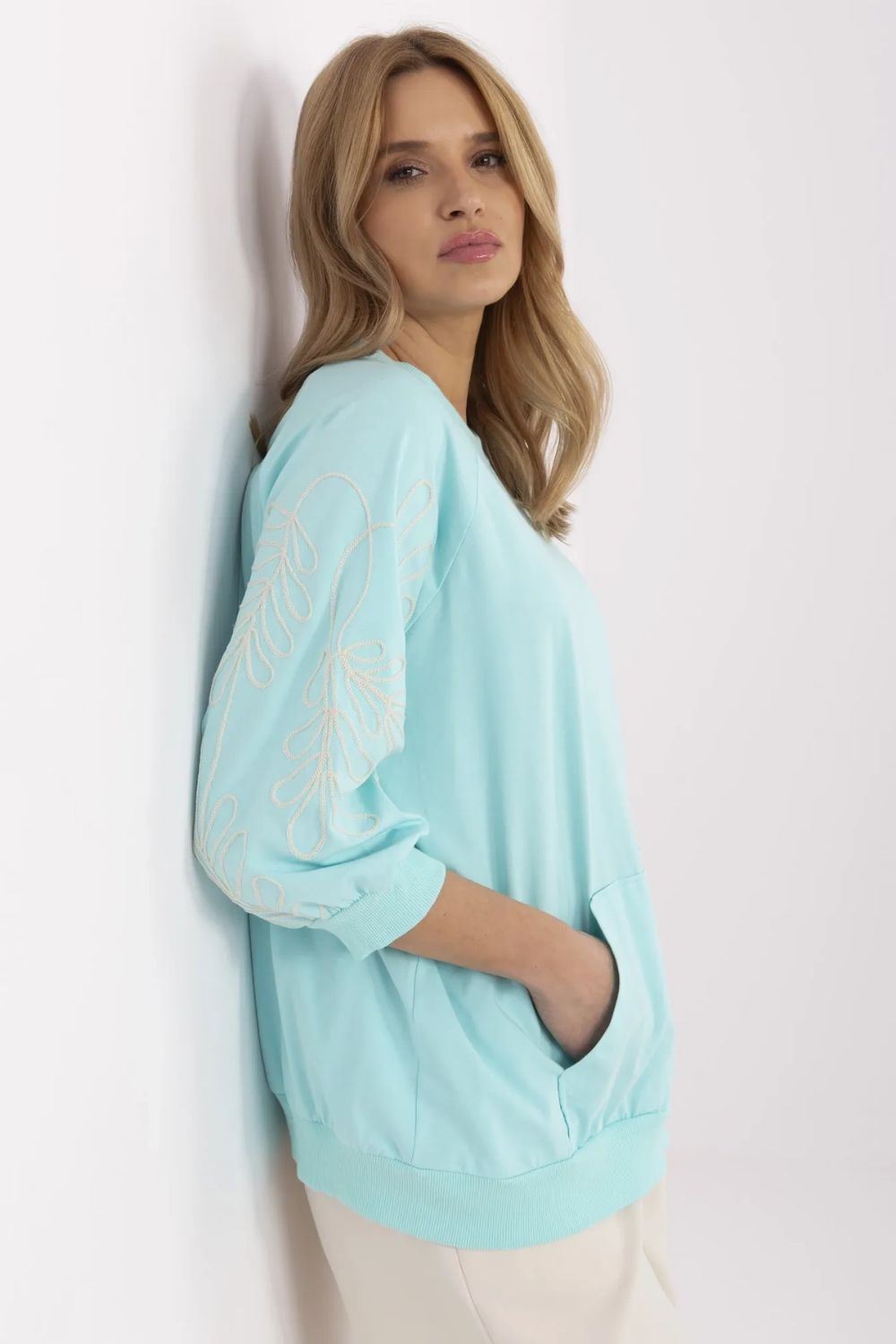 T-shirt femme Rue Paris Sweatshirt Sweatshirt — vert