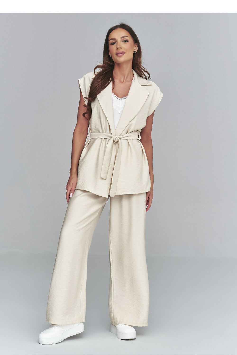 Ensemble lingerie femme Makadamia L Ensemble L — beige