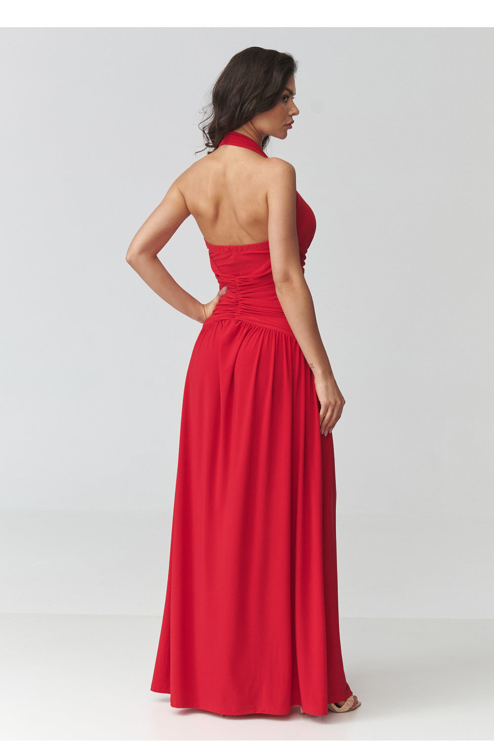 Robe femme Makadamia Longue Longue — rouge