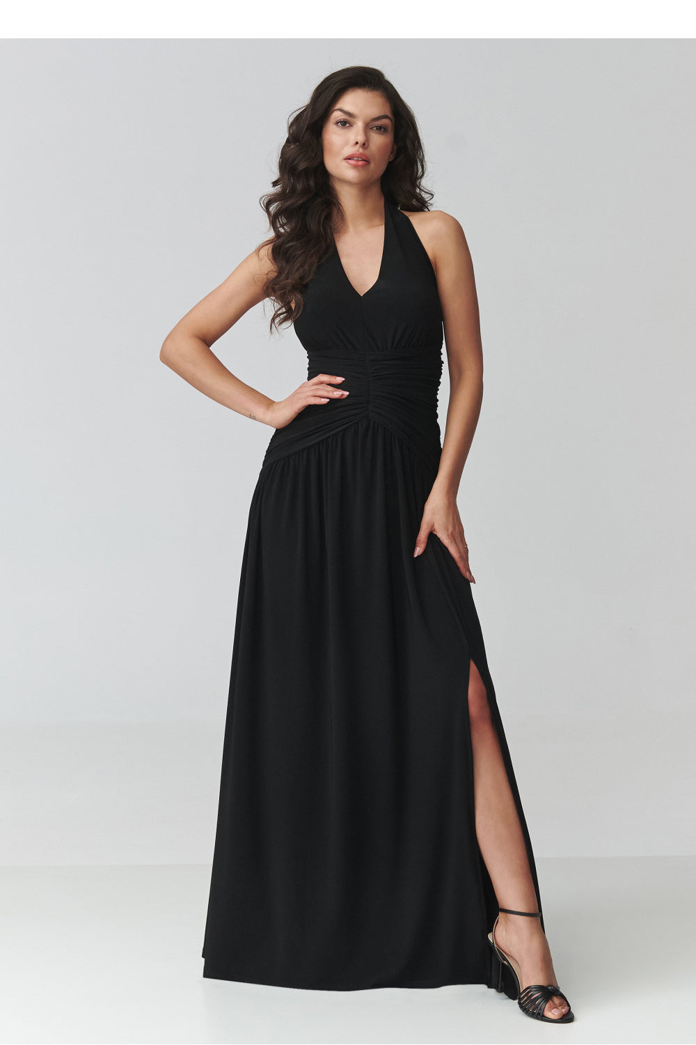 Robe femme Makadamia Longue Longue — noir