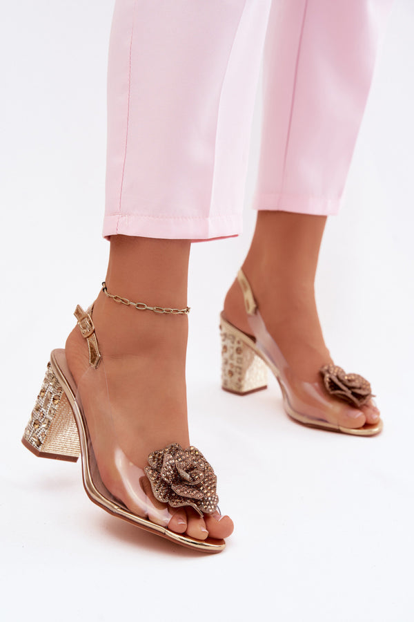 Sandales femme Step in style À Talons À — jaune