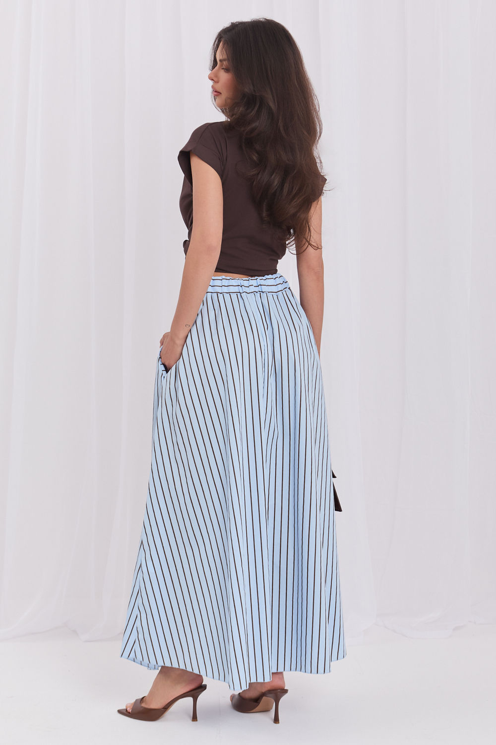 Jupe femme Italy Moda — bleu