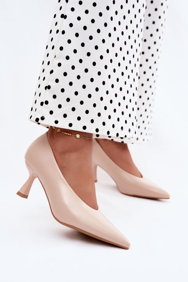 Chaussures à talons femme Step in style Escarpins À Talons — beige