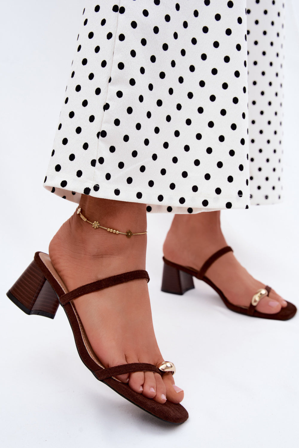 Sandales femme Step in style Des Mules À — brun