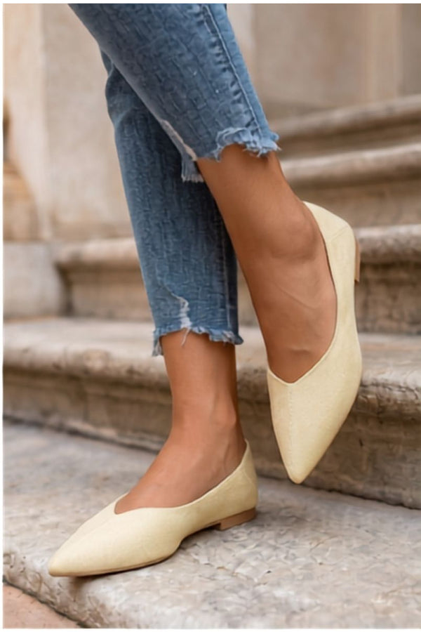 Ballerine femme Step in style — jaune
