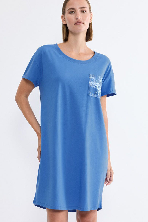Nuisette femme Triumph Chemise De Nuit — bleu