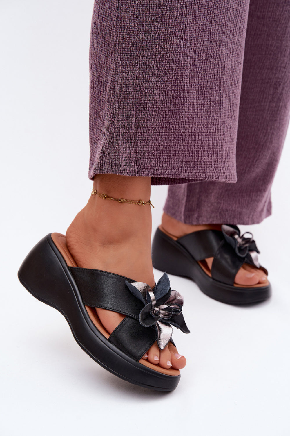 Sandales femme Step in style Cothurnes Cothurnes — noir