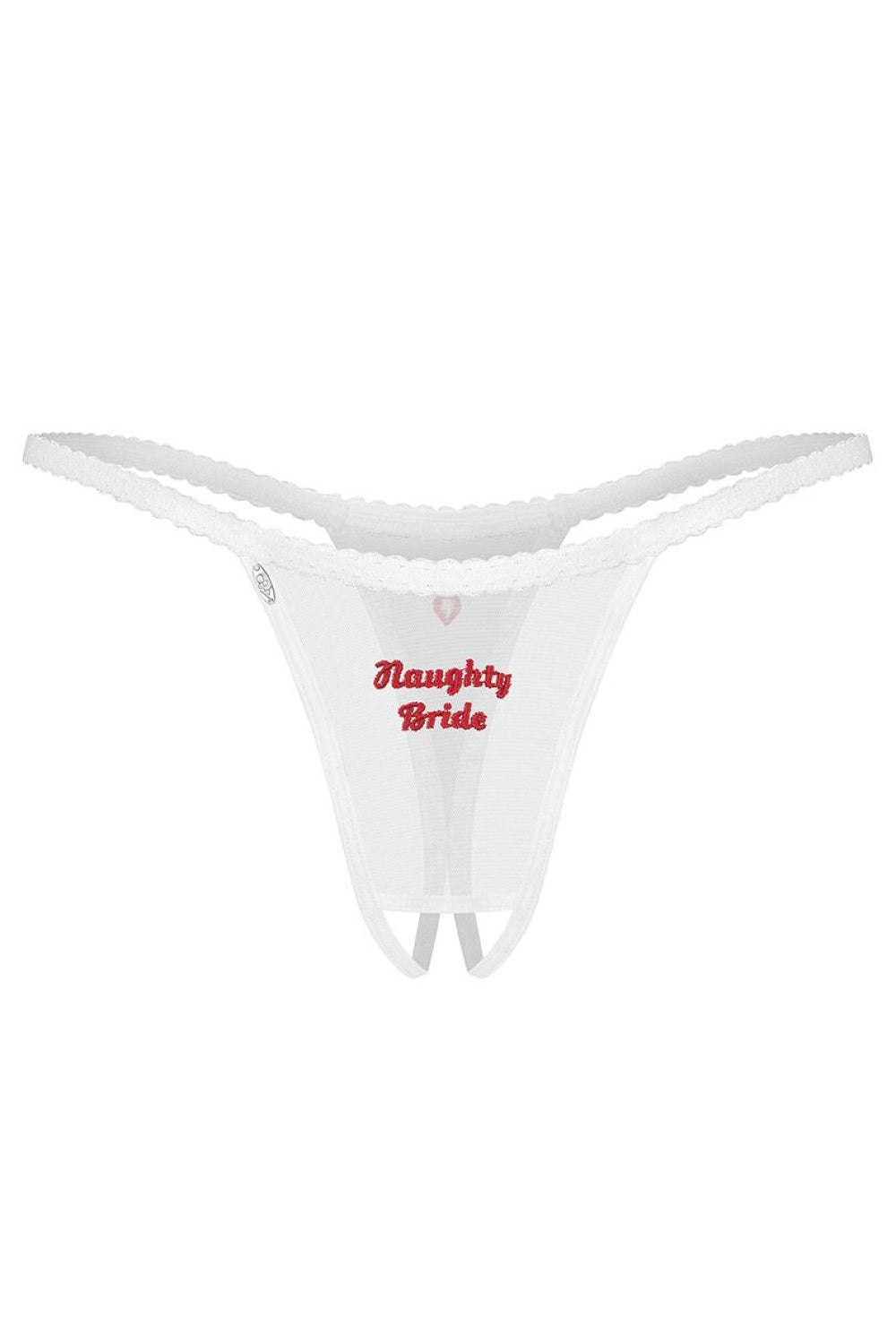 String femme Obsessive Strings Strings — blanc