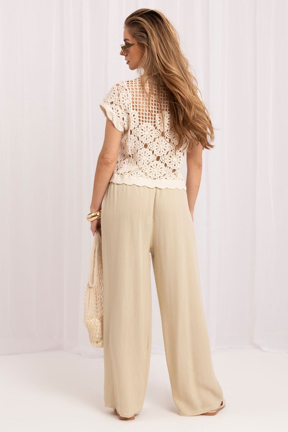 Chaussures à talons femme Factory Price Pantalon Pantalon — beige