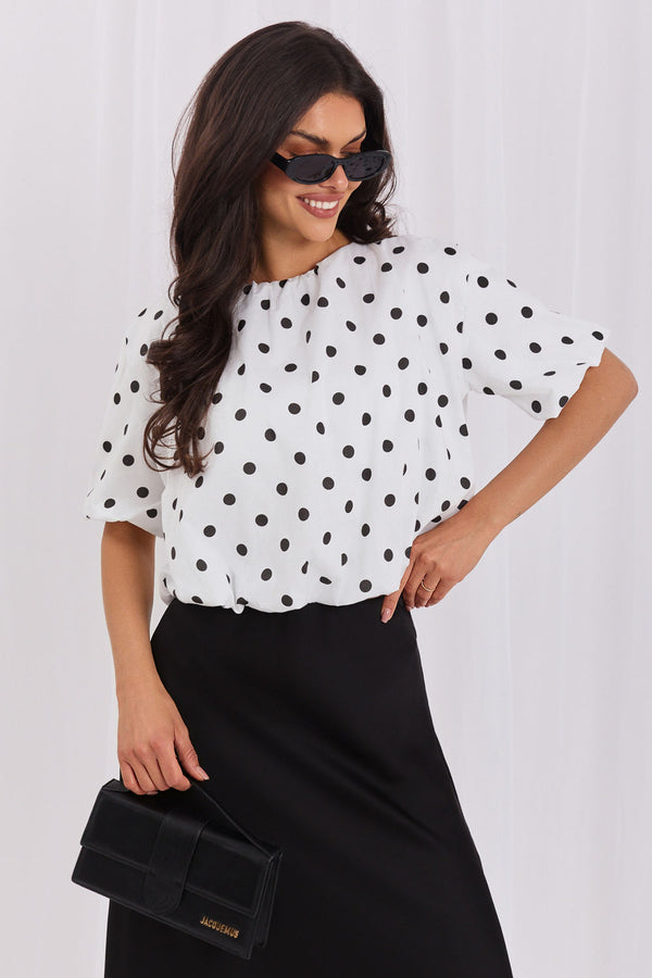 Blouse femme Italy Moda Chemisier Chemisier — blanc