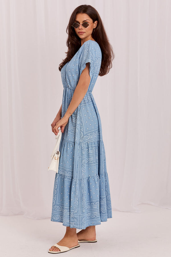 Robe femme Italy Moda De Jour De — bleu