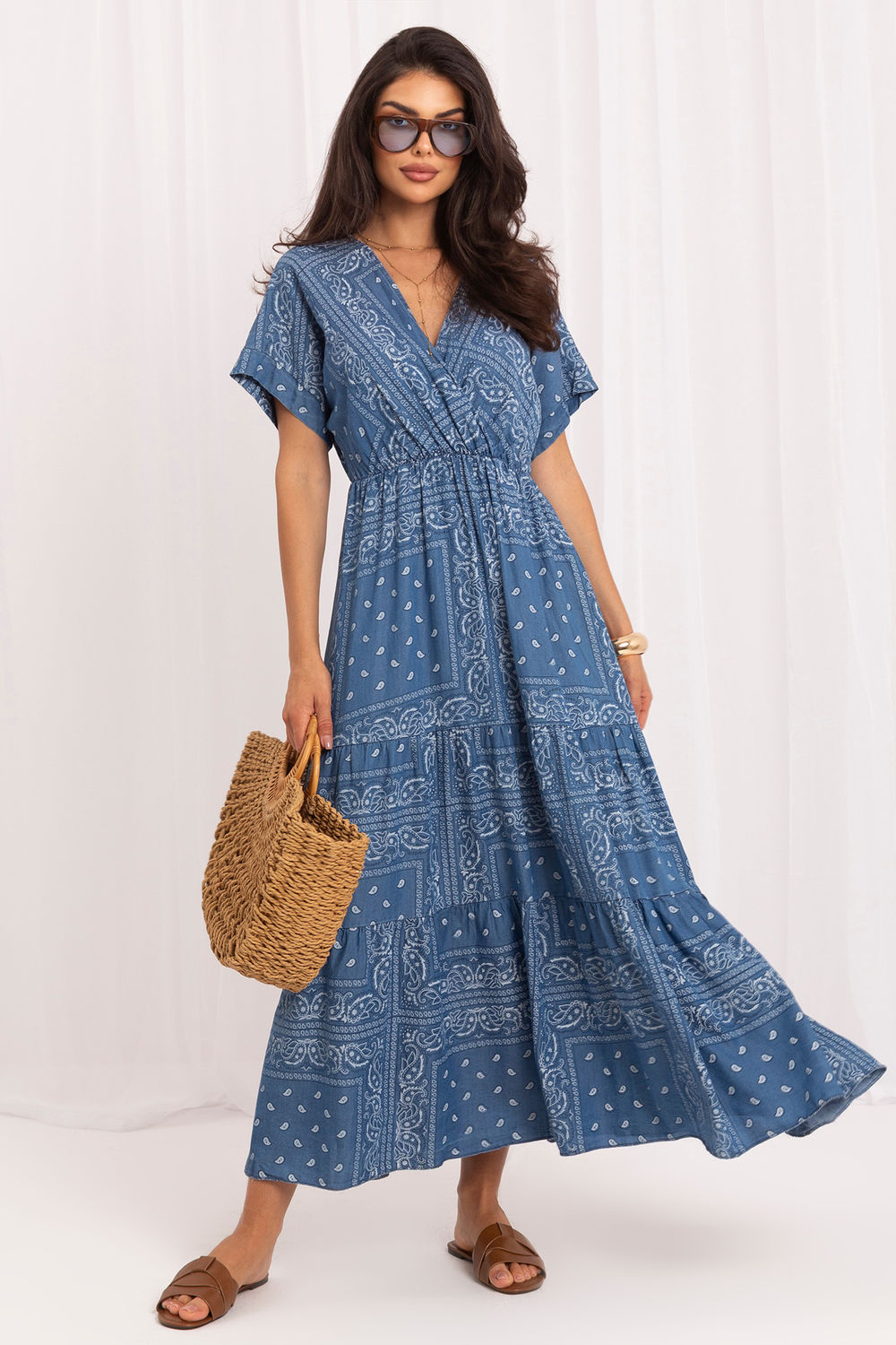 Robe femme Italy Moda De Jour De — bleu