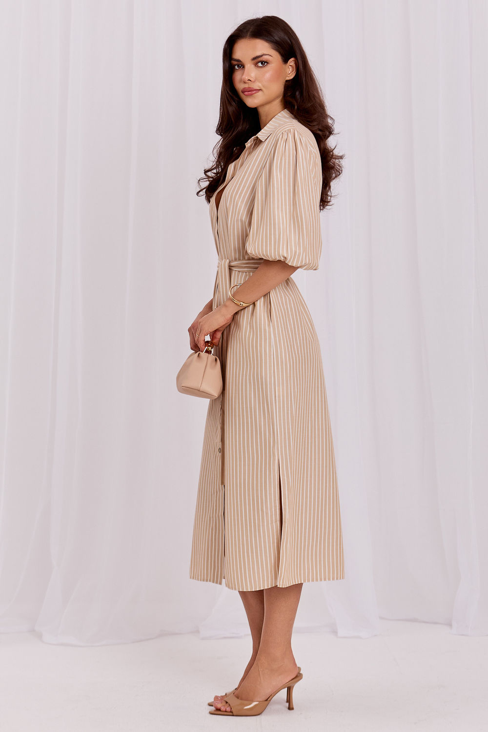 Robe femme Lakerta De Jour De — beige