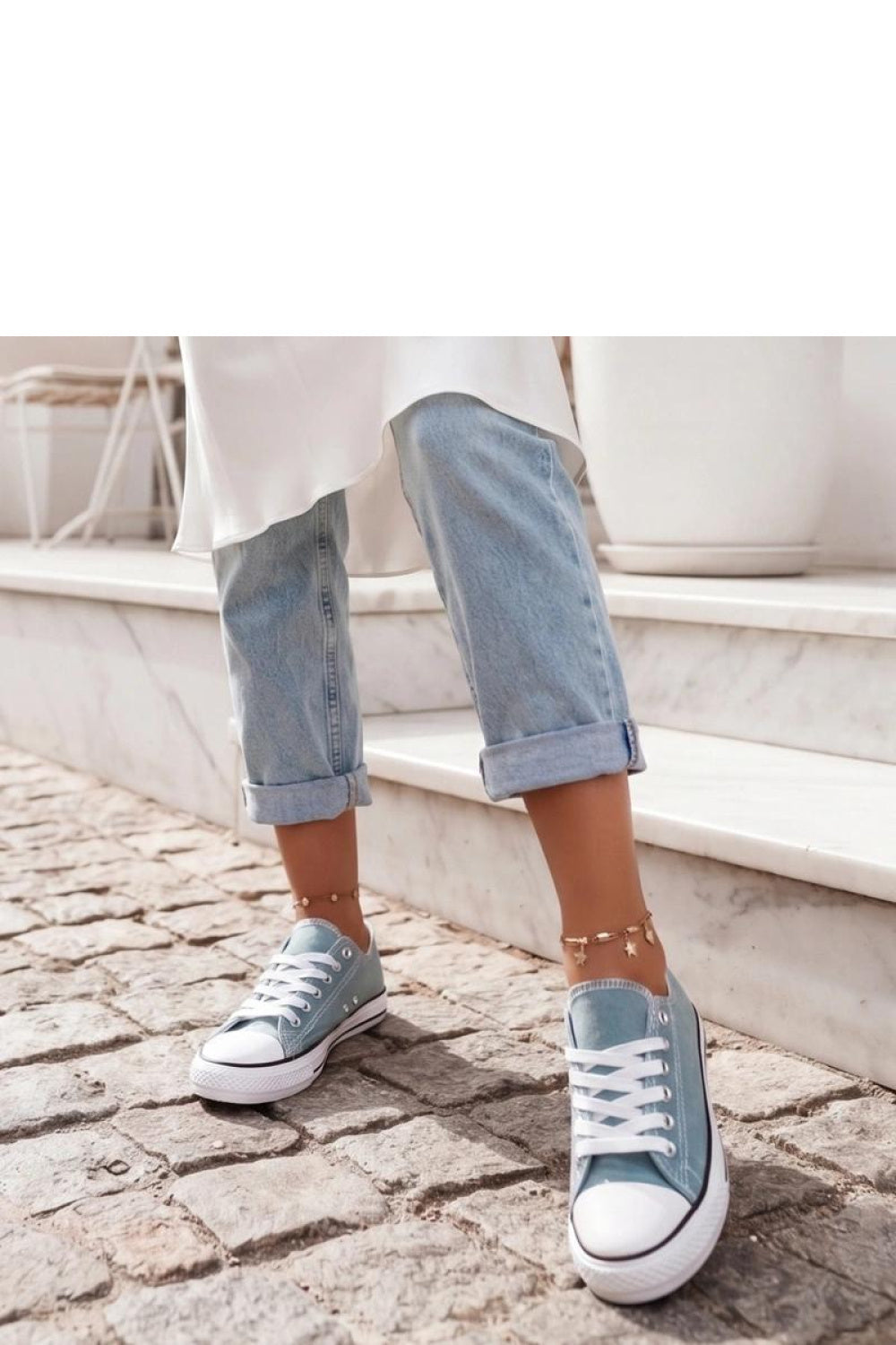 Baskets femme Solea — bleu