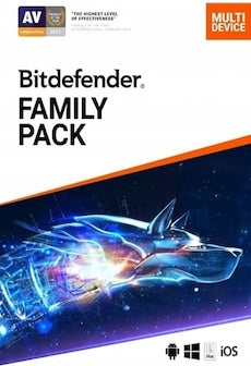 Bitdefender Family Pack 2020 (PC, Android, Mac, iOS) (15 Devices, 2 Years) - Bitdefender Key - GLOBAL