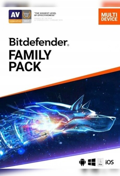 Bitdefender Family Pack 2020 (PC, Android, Mac, iOS) (15 Devices, 2 Years) - Bitdefender Key - GLOBAL