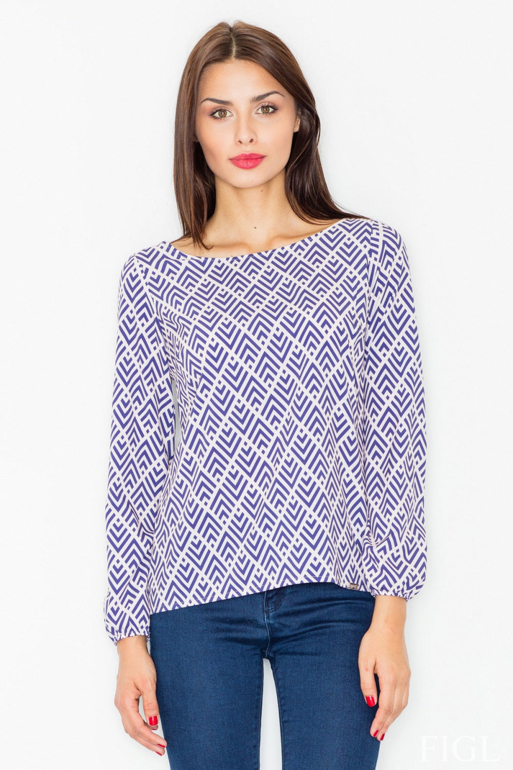Blouse femme Figl Chemisier Chemisier — multicouleur