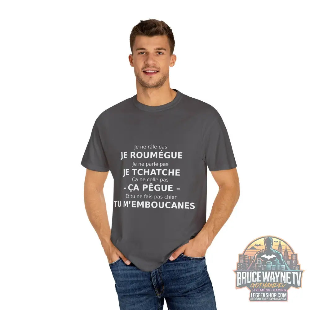 🎮 T-shirt Unisexe Citations Humoristiques Françaises 🎮 - Legeekshop