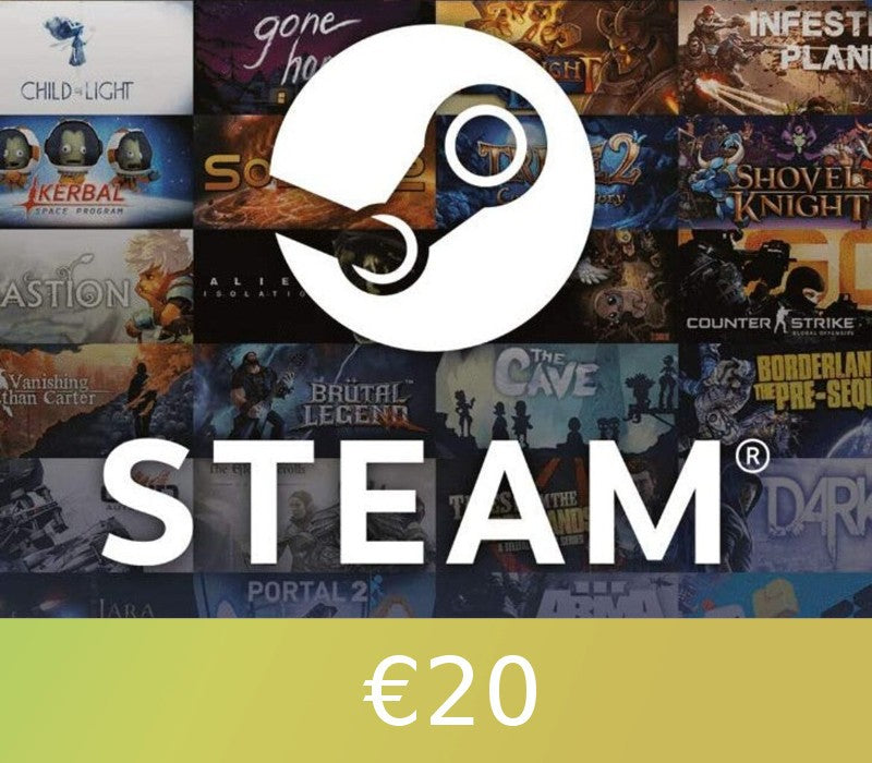 Steam Gift Card €20 IE Activation Code