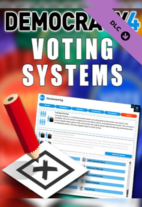 Democracy 4: Voting Systems (PC) - Steam Gift - GLOBAL
