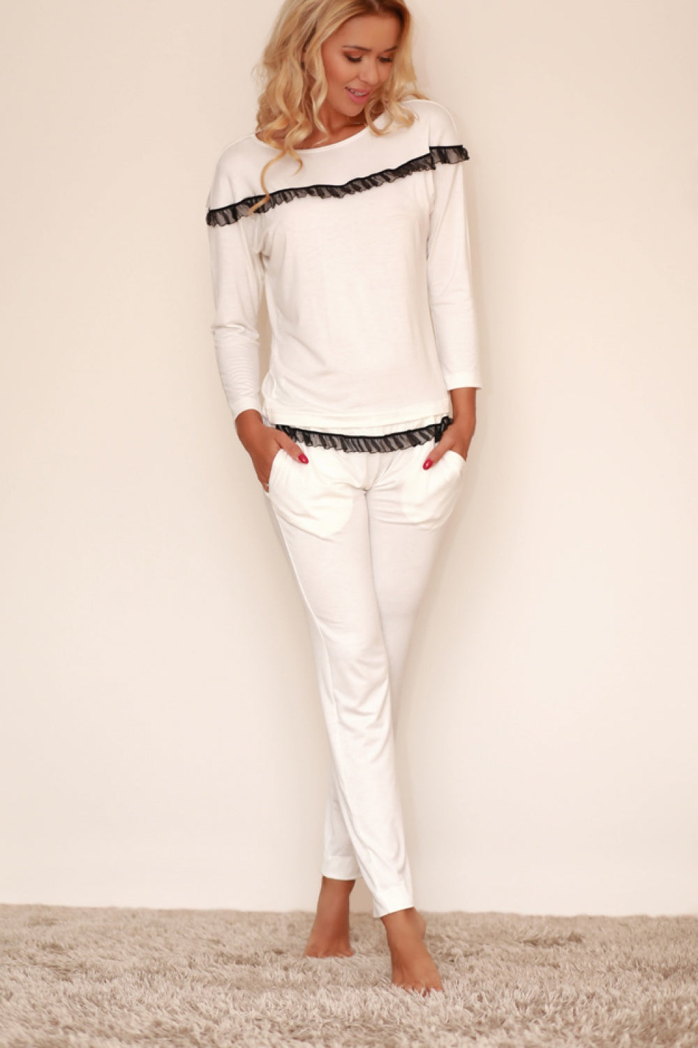 Pyjama femme Kalimo L Ensemble L — beige