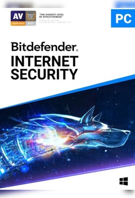 Bitdefender Internet Security (PC) 1 Device, 1 Year - Bitdefender Key - UNITED STATES / CANADA