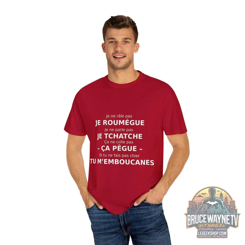 🎮 T-shirt Unisexe Citations Humoristiques Françaises 🎮 - T-Shirt