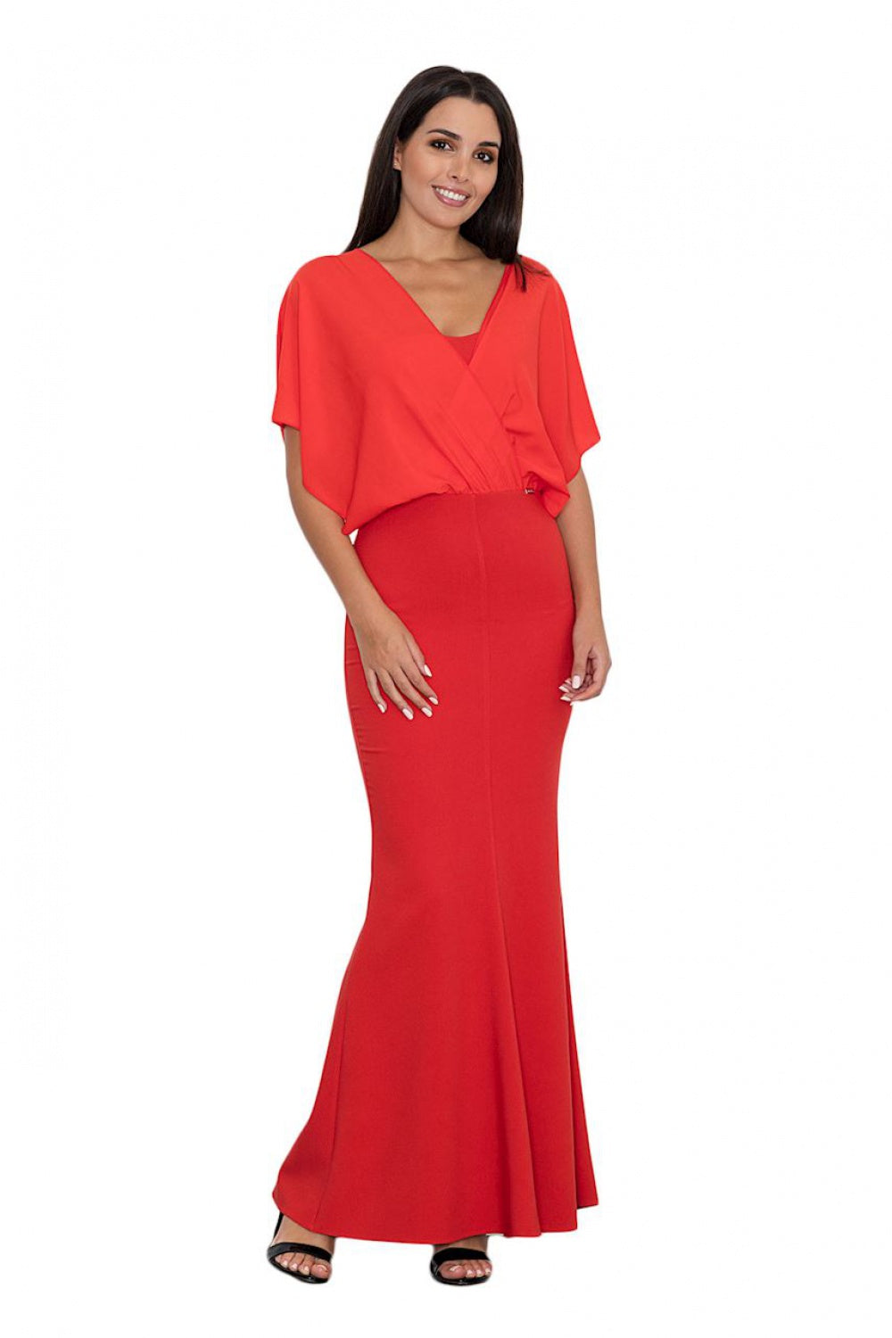 Robe femme Figl Longue Longue — rouge