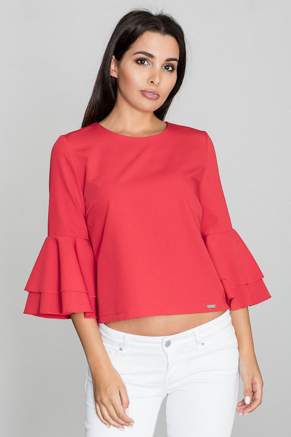 Blouse femme Figl Chemisier Chemisier — rouge