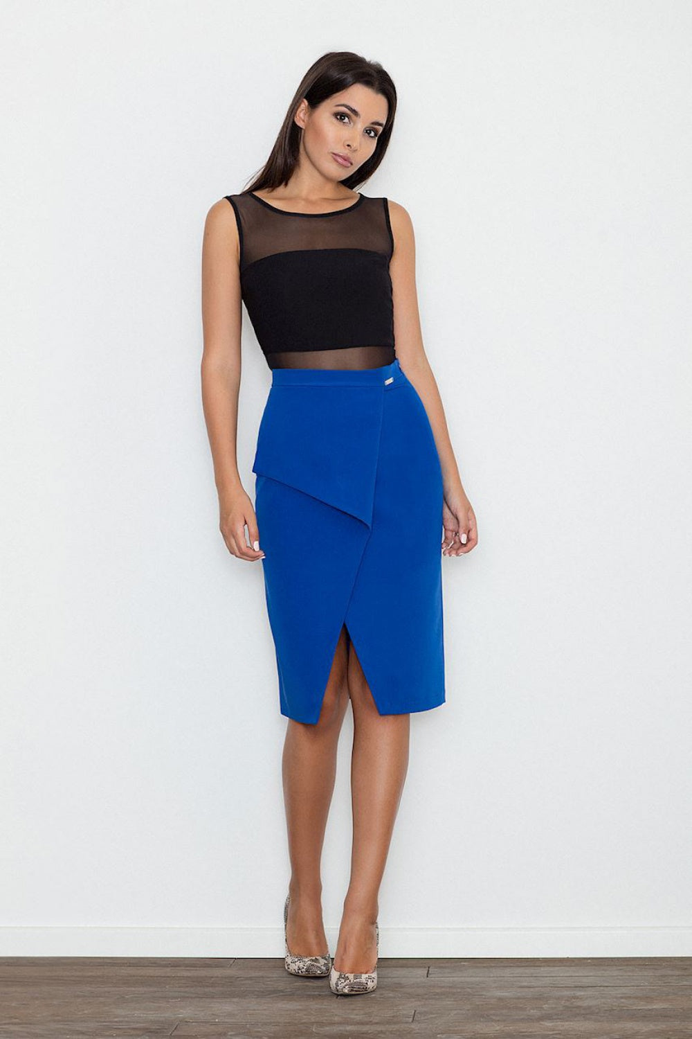 Jupe femme Figl Classique Classique — bleu